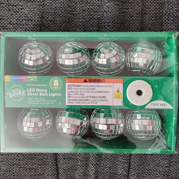 Battery Operated Disco Ball Lights - Picture 5 of 6